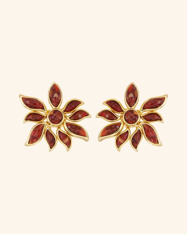 Pendientes Mandragora Coral