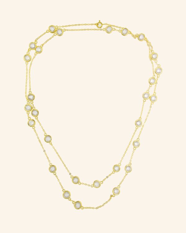 Collar Sirius Incoloro Oro Patronum