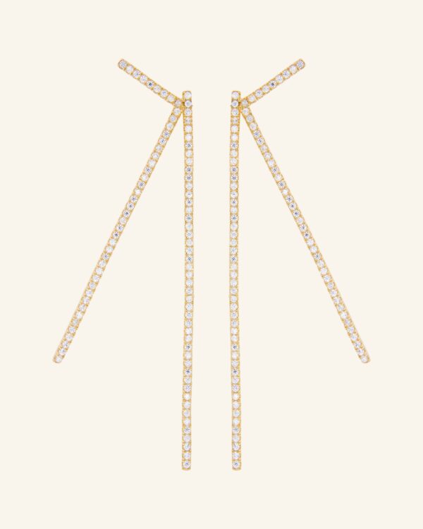 Pendientes Aurora maxi circonitas
