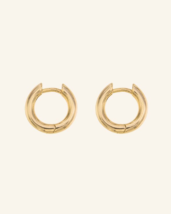 Pendientes Aro Dorado