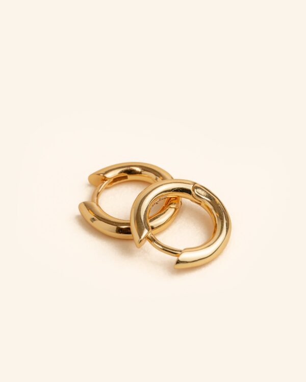 Pendientes Aro Dorado