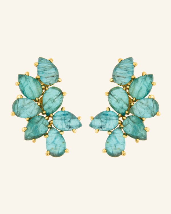 Pendientes Nest Apatita Azul
