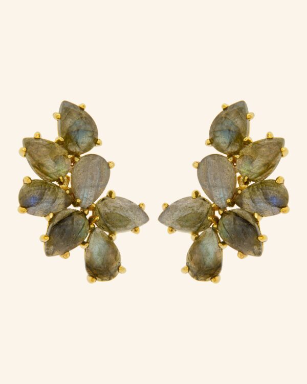 Pendientes Nest Labradorita