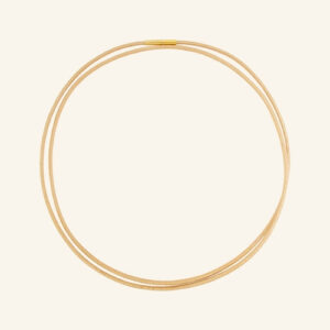 Cordon cuero Dorado 80cm